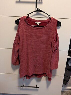 American Eagle shoulder less sweater